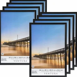 8 Pack: Black Poster Frame, Ventura™ by Studio Décor®