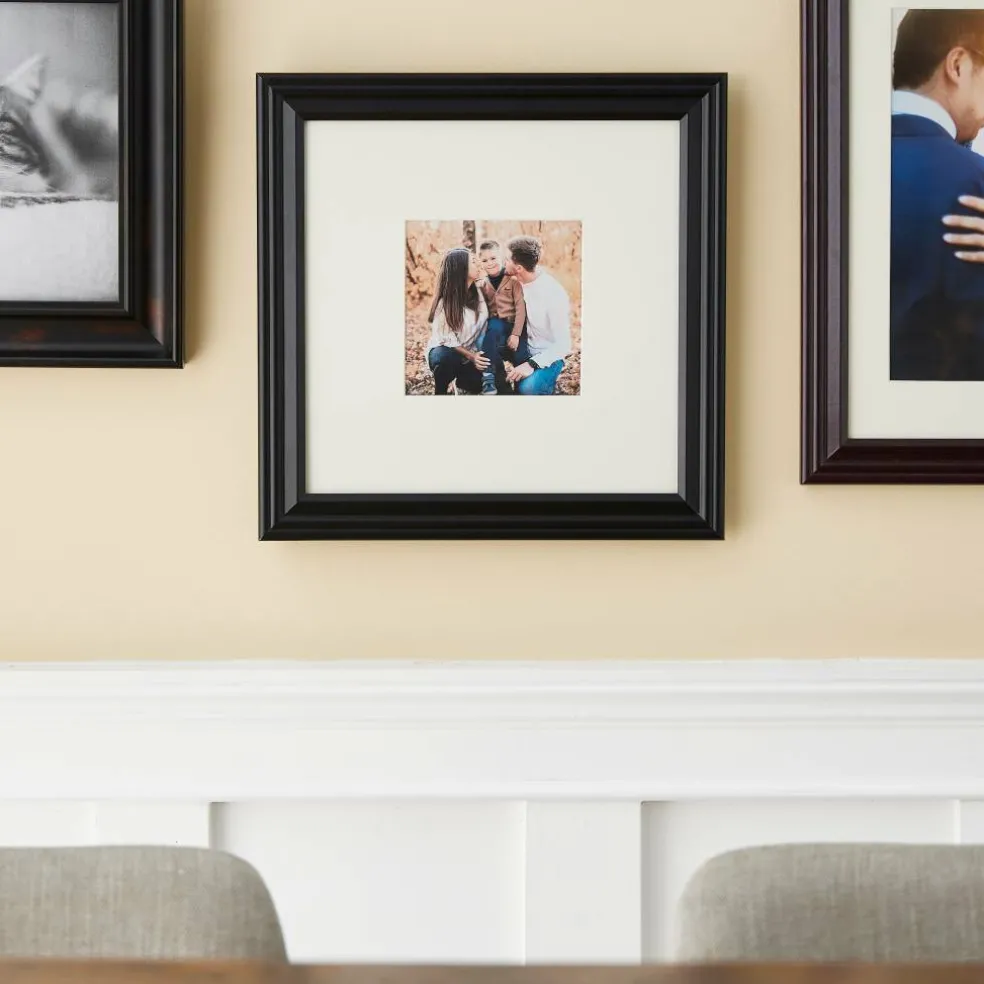 12 Pack: Black Square 5" x 5" Frame With Mat, Lifestyles™ by Studio Décor®