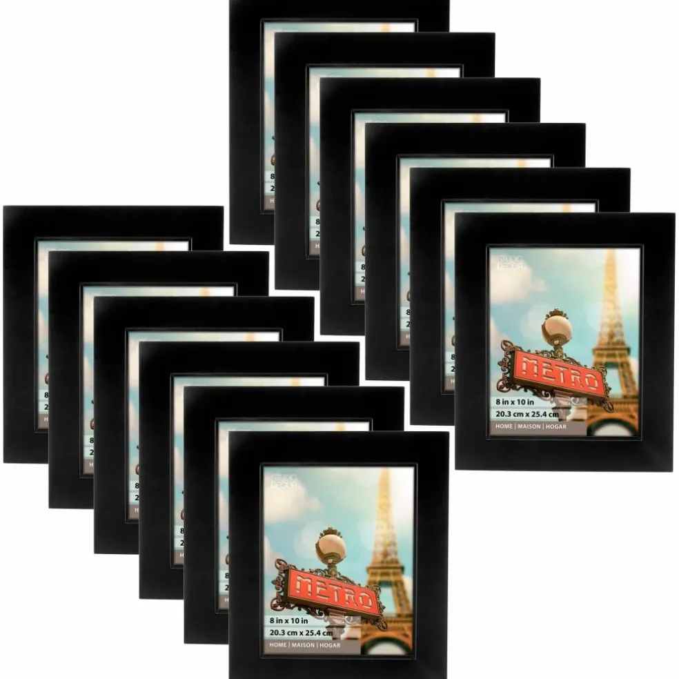 12 Pack: Black Studio 8" x 10" Frame, Home by Studio Décor®