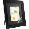8 Pack: Black 5" x 7" Gallery Frame with Black Double Mat Airfloat Gallery™ by Studio Décor®