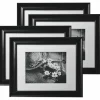 4 Pack: Black 11" x 14" Matted Gallery Frame by Studio Décor®