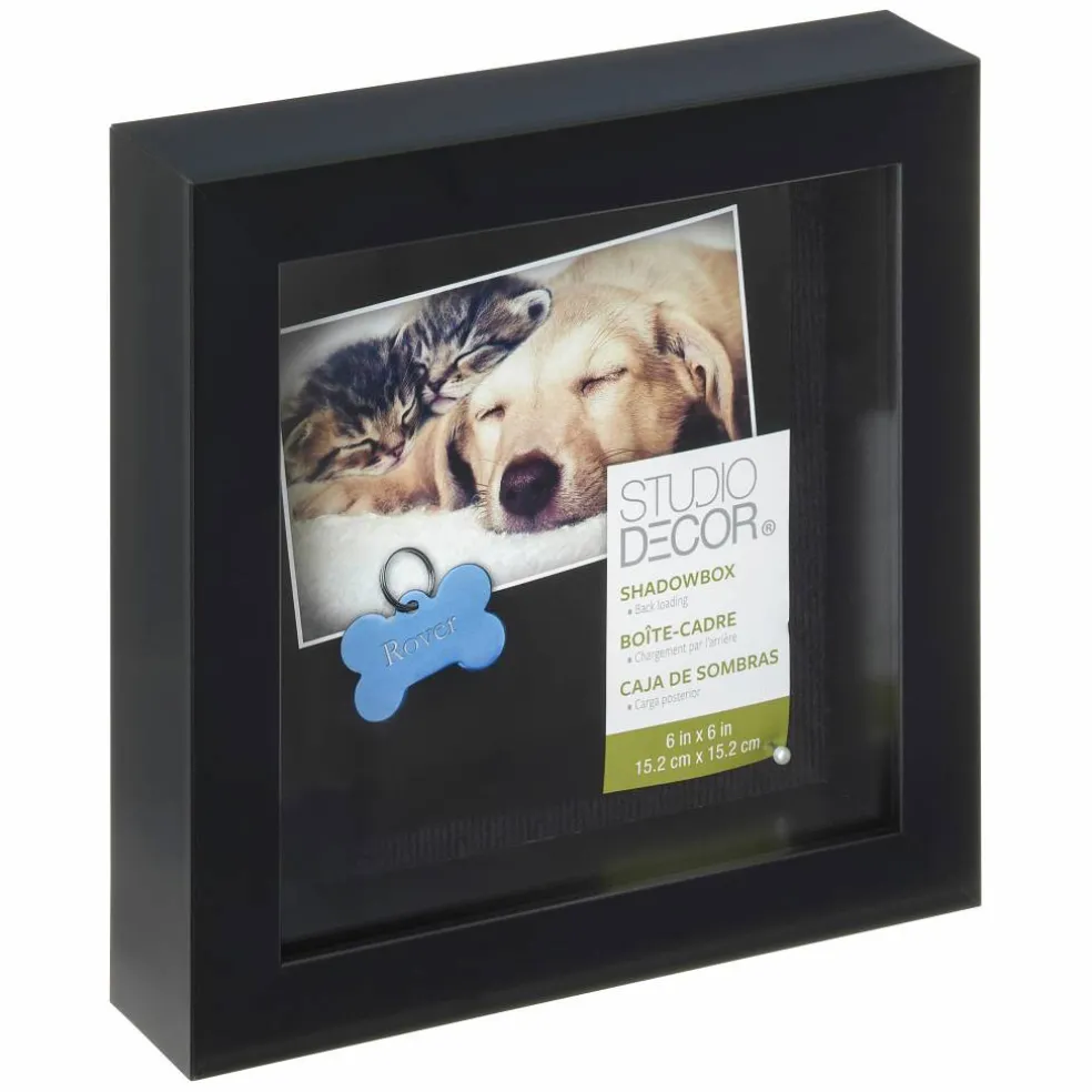 12 Pack: Black 6" x 6" Shadow Box by Studio Décor®
