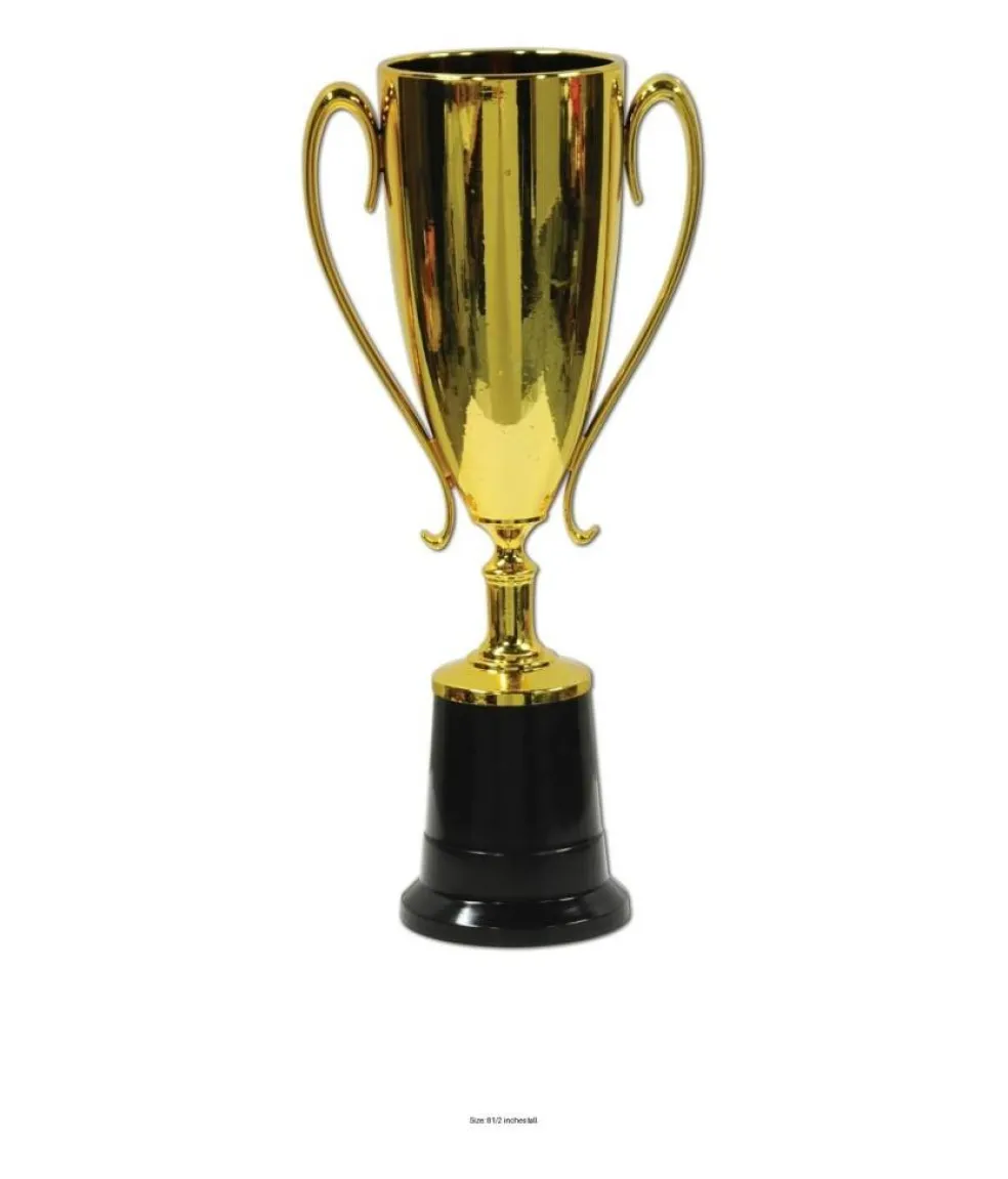 6 Pack Bulk Trophy Cup Party Award - gold