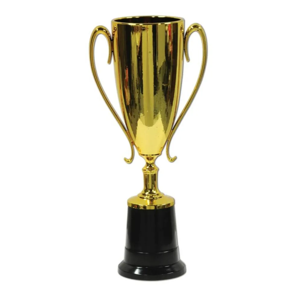 6 Pack Bulk Trophy Cup Party Award - gold