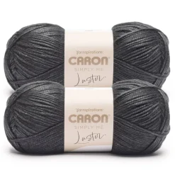 2 Pack Caron® Simply Me Luster™ Yarn