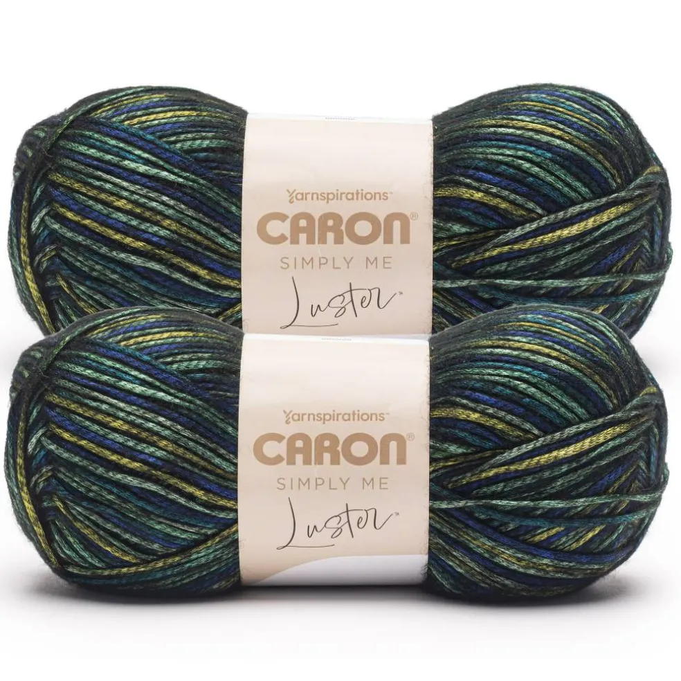 2 Pack Caron® Simply Me Luster™ Yarn
