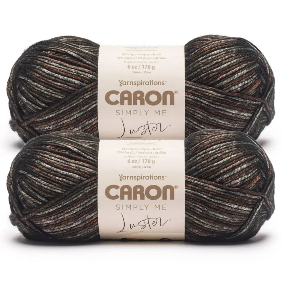 2 Pack Caron® Simply Me Luster™ Yarn