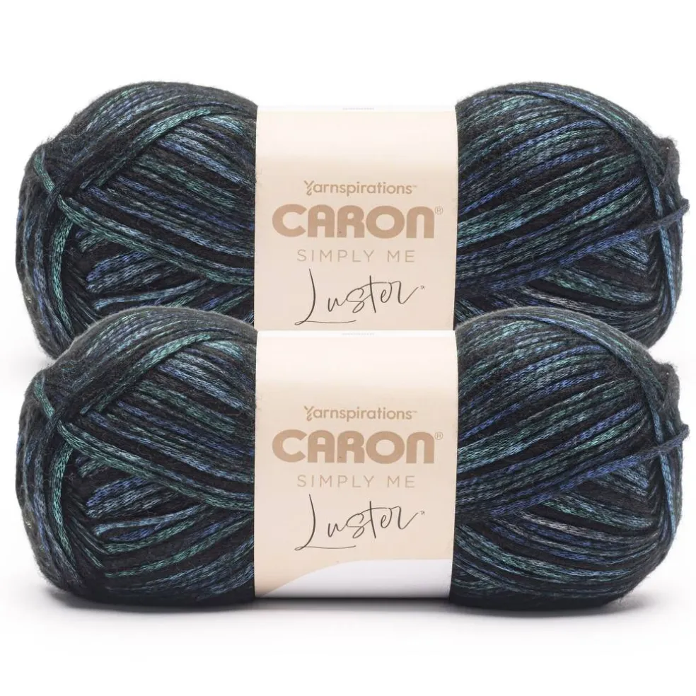 2 Pack Caron® Simply Me Luster™ Yarn