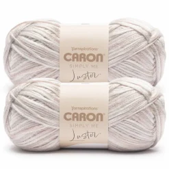 2 Pack Caron® Simply Me Luster™ Yarn