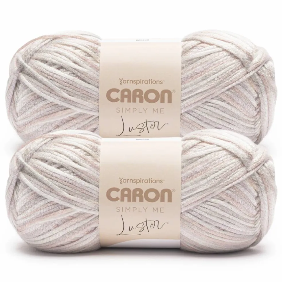 2 Pack Caron® Simply Me Luster™ Yarn