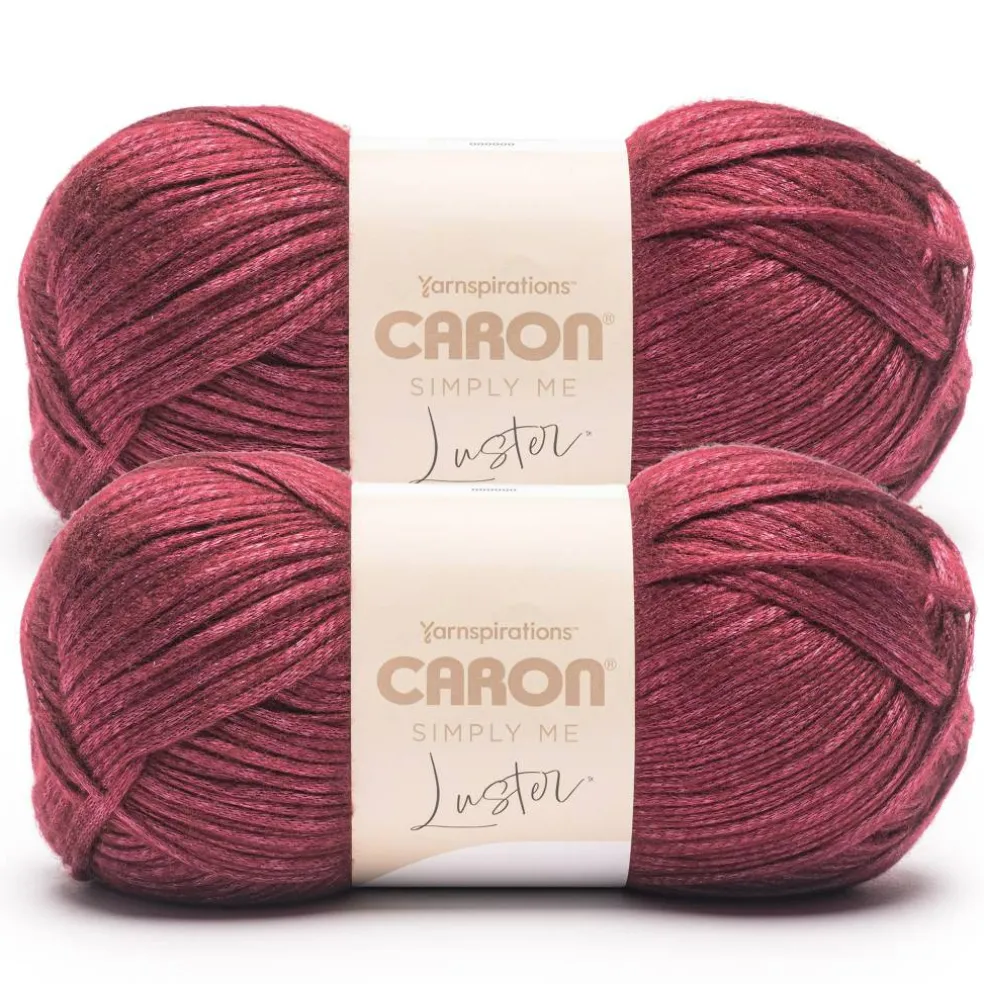 2 Pack Caron® Simply Me Luster™ Yarn