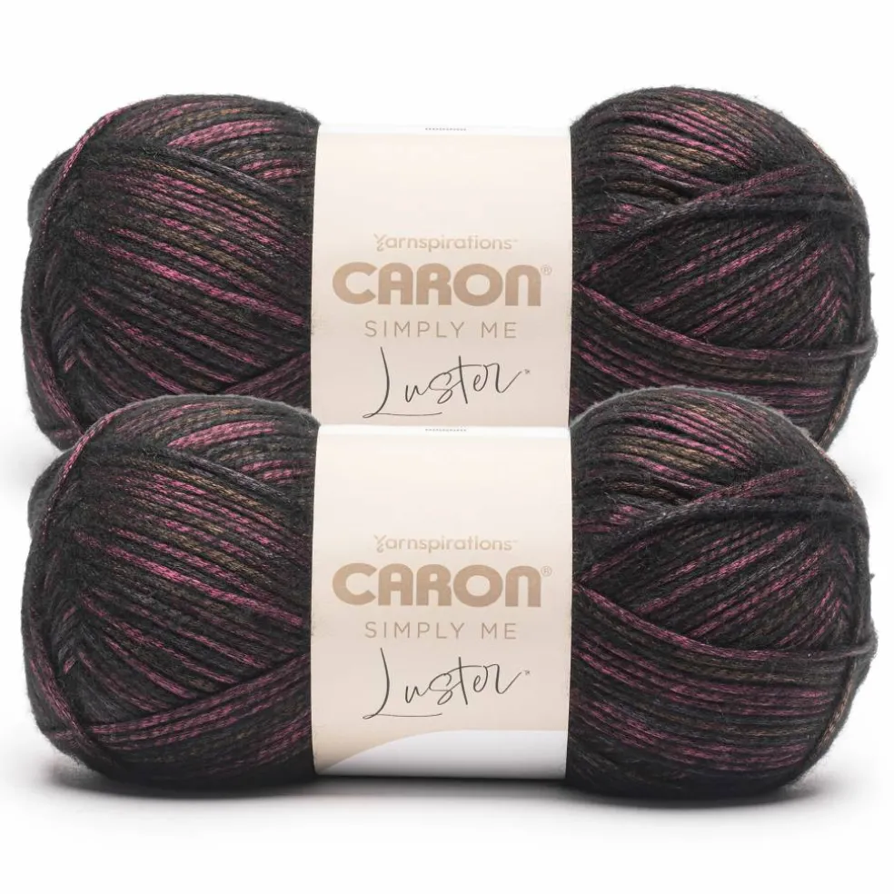 2 Pack Caron® Simply Me Luster™ Yarn