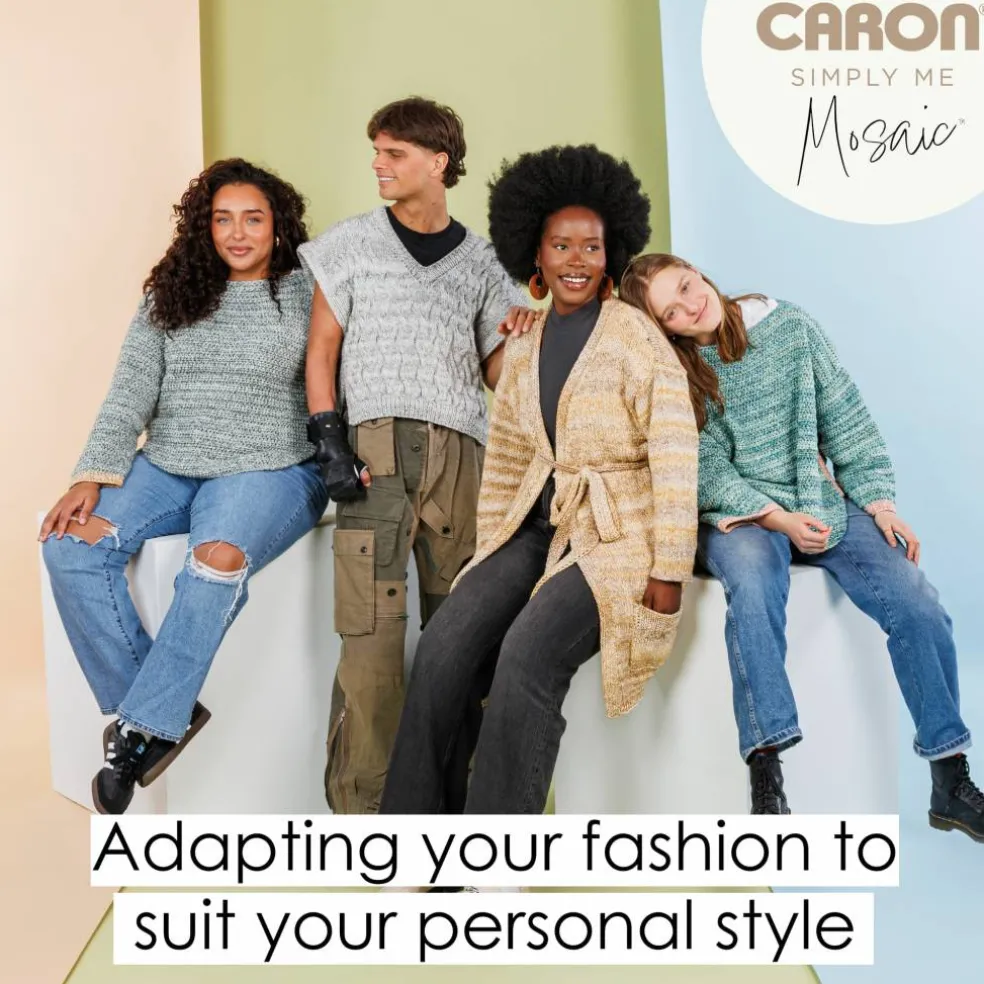 2 Pack Caron® Simply Me Mosaic™ Yarn