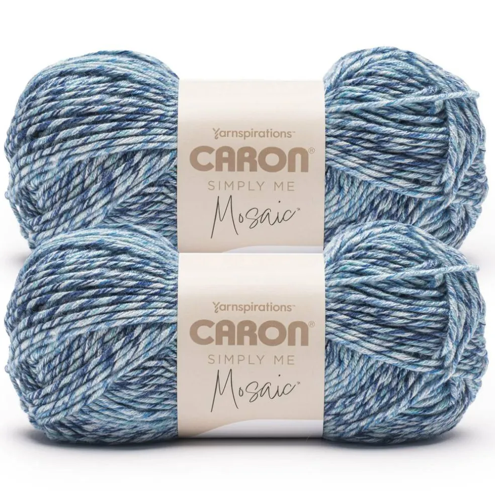 2 Pack Caron® Simply Me Mosaic™ Yarn