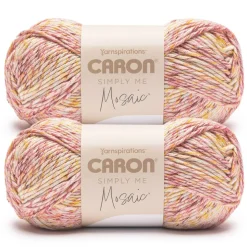 2 Pack Caron® Simply Me Mosaic™ Yarn