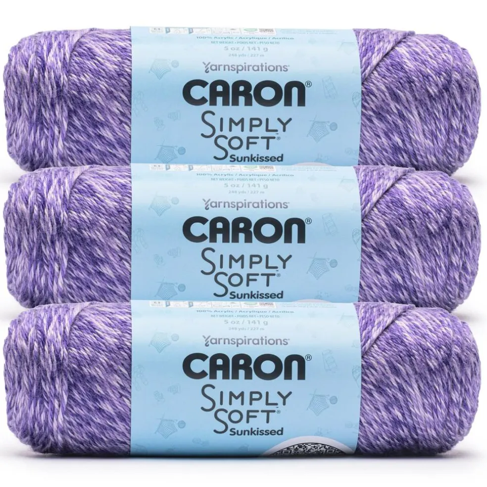 3 Pack Caron® Simply Soft Sunkissed™ Tonal Yarn