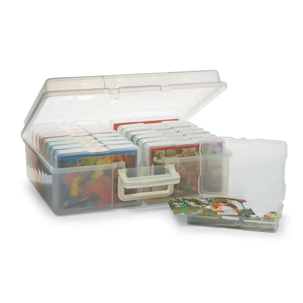 8 Pack: 16 Case Photo & Craft Keeper by Simply Tidy®