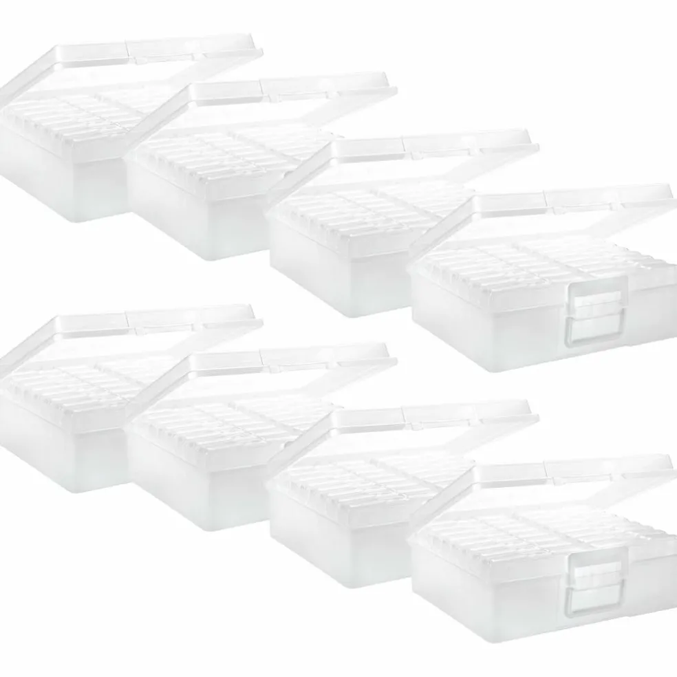 8 Pack: 16 Case Photo & Craft Keeper by Simply Tidy®