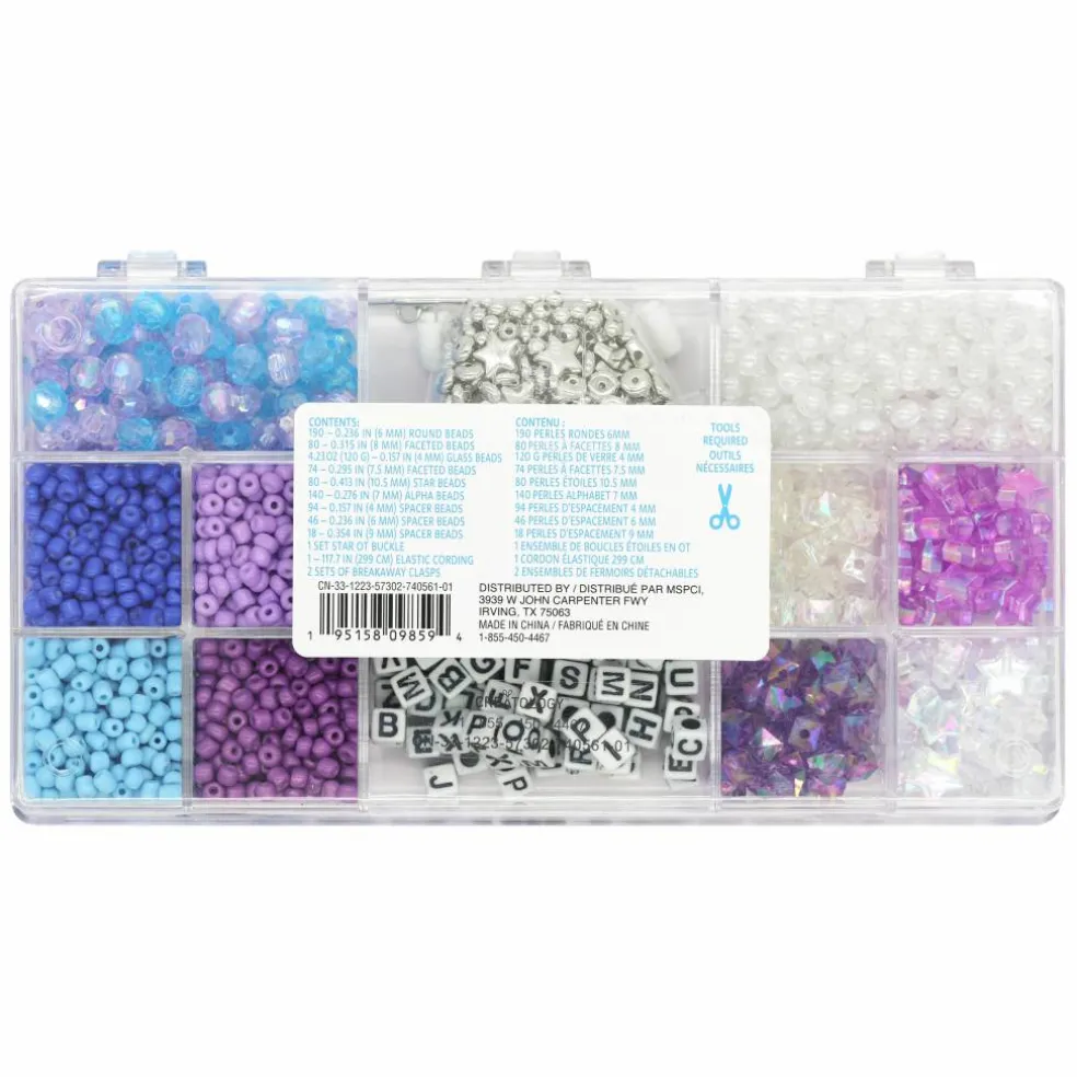 12 Pack: Celestial & Alphabet Bead Kit by Creatology™