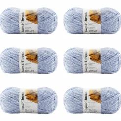 6 Pack: Charisma™ Heather Yarn by Loops & Threads®