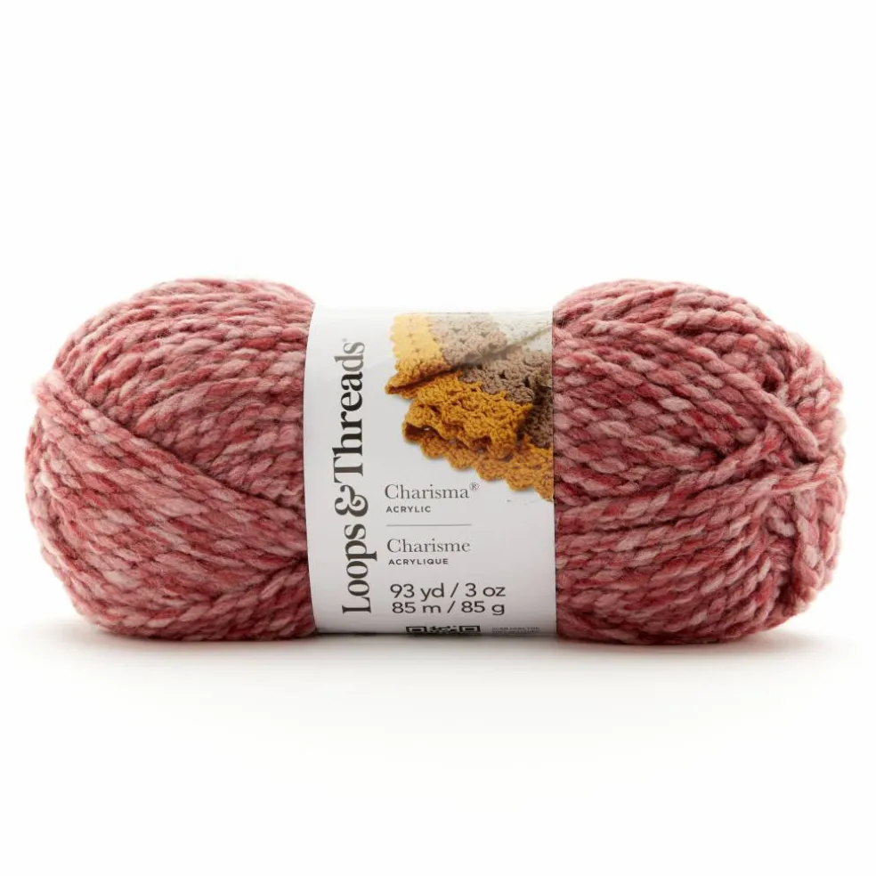 6 Pack: Charisma™ Heather Yarn by Loops & Threads®