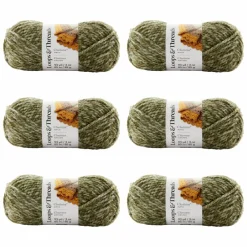 6 Pack: Charisma™ Heather Yarn by Loops & Threads®