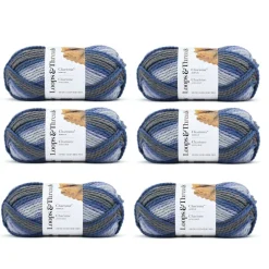 6 Pack: Charisma® Yarn by Loops & Threads®