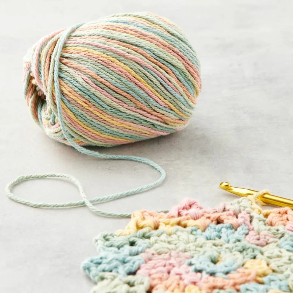 18 Pack: Classic Cotton™ Patterned Yarn by Loops & Threads®