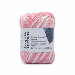 18 Pack: Classic Cotton™ Patterned Yarn by Loops & Threads®