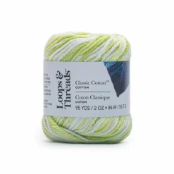 18 Pack: Classic Cotton™ Patterned Yarn by Loops & Threads®