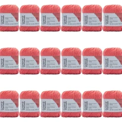 18 Pack: Classic Cotton™ Yarn by Loops & Threads®