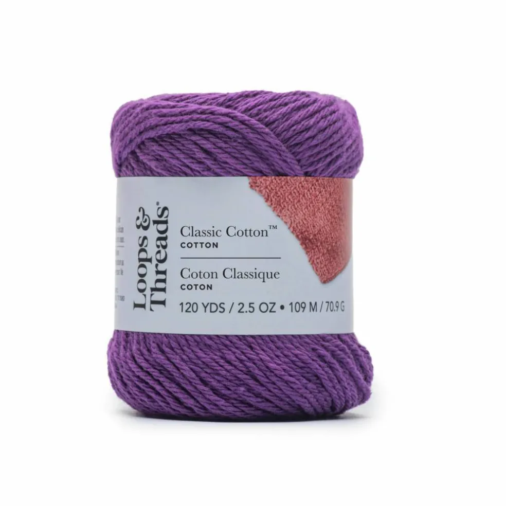 18 Pack: Classic Cotton™ Yarn by Loops & Threads®