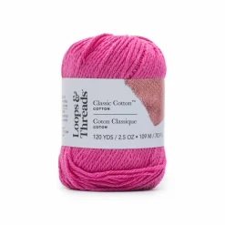 18 Pack: Classic Cotton™ Yarn by Loops & Threads®