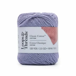 18 Pack: Classic Cotton™ Yarn by Loops & Threads®