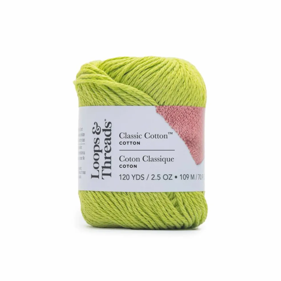 18 Pack: Classic Cotton™ Yarn by Loops & Threads®