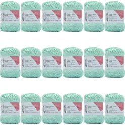 18 Pack: Classic Cotton™ Yarn by Loops & Threads®