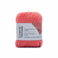 18 Pack: Classic Cotton™ Yarn by Loops & Threads®