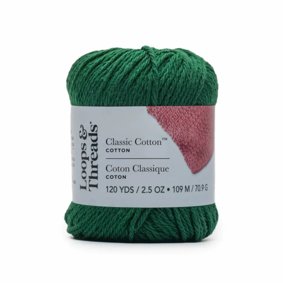 18 Pack: Classic Cotton™ Yarn by Loops & Threads®