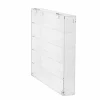 6 Pack: Clear Front Loading Mini Figure Shadow Box with Shelves by Studio Décor®