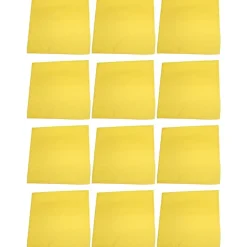 12 Pack Cotton Bandanas in Plain Colors for Crafts, Costumes, Workwear