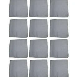 12 Pack Cotton Bandanas in Plain Colors for Crafts, Costumes, Workwear