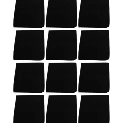 12 Pack Cotton Bandanas in Plain Colors for Crafts, Costumes, Workwear