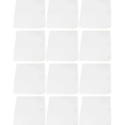 12 Pack Cotton Bandanas in Plain Colors for Crafts, Costumes, Workwear