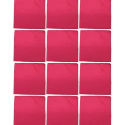 12 Pack Cotton Bandanas in Plain Colors for Crafts, Costumes, Workwear