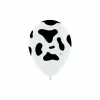 50 Pack: 11" Cow Print Latex Balloon