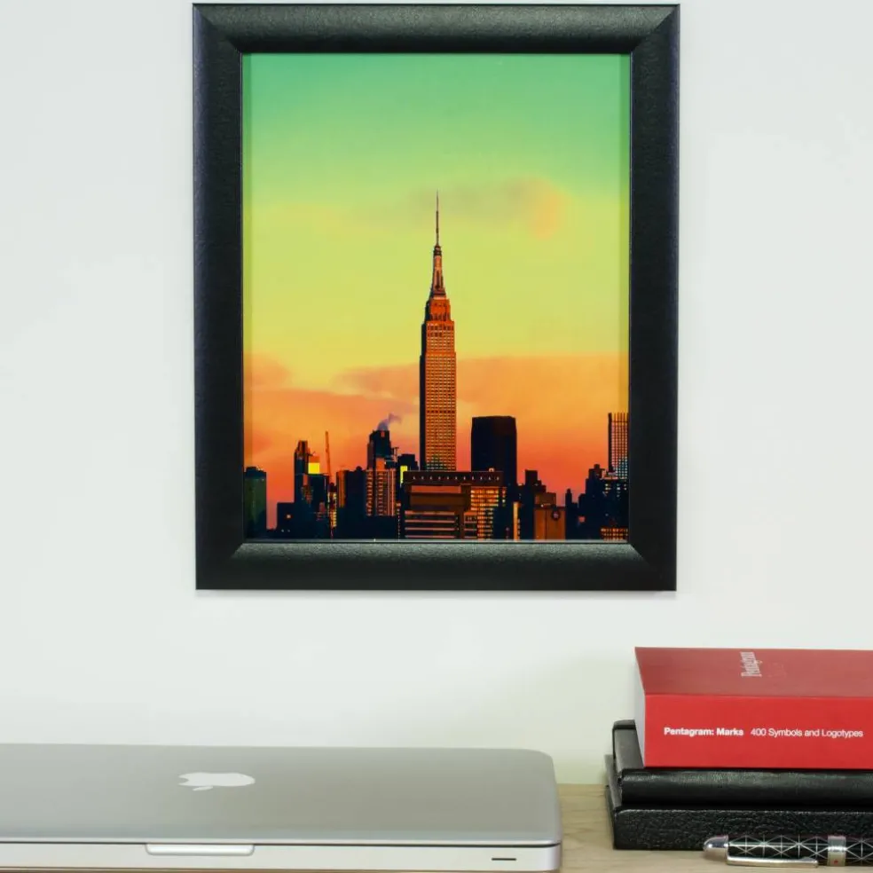 4 Pack Craig Frames Contemporary Gallery Black Picture Frame