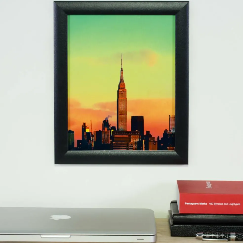 4 Pack Craig Frames Contemporary Gallery Black Picture Frame