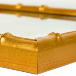 2 Pack Craig Frames Vintage Bamboo Brushed Gold Picture Frame