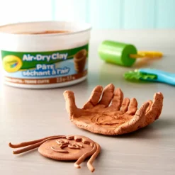 8 Pack: Crayola® Air-Dry Terra Cotta Clay, 2.5lb.