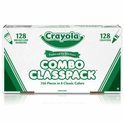 6 Pack: Crayola® Crayon & Marker Combo Classpack®